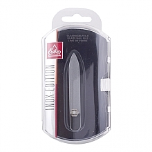 Стеклянная пилочка для ногтей 81960, 9 см, белая - Erbe Solingen Soft-Touch Glass Nail File — фото N2
