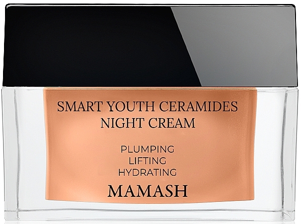 Умный лифтинг-крем с керамидами для ночного использования - Mamash Smart Youth Ceramides Night Cream  — фото N1