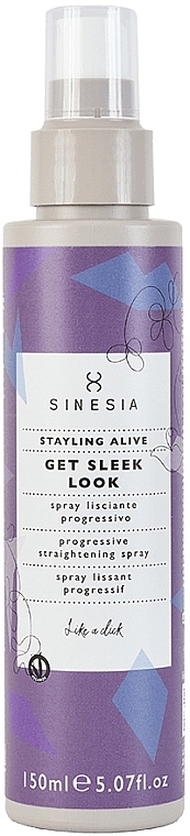Термозахисний спрей для гладкості волосся - Sinesia Stayling Alive Get Sleek Look — фото N1