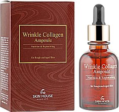 Парфумерія, косметика Антивікова ампульна сироватка з колагеном - The Skin House Wrinkle Collagen Feeltox Ampoule