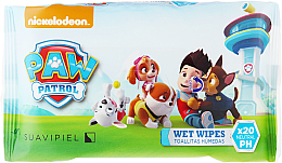 Парфумерія, косметика Дитячі вологі серветки - Suavipiel Paw Patrol Wipes *