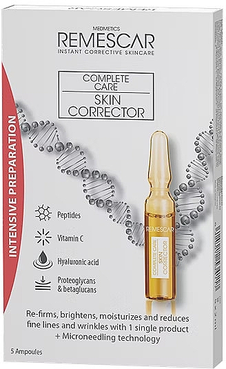 Антивозрастной корректор для лица - Remescar Complete Care Skin Corrector — фото N1