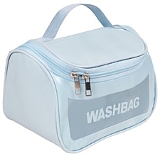 Косметичка "Washbag", блакитна - Top Choice — фото N1