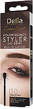 Гель-стайлер для бровей - Delia Cosmetics Eyebrow Styler — фото N1