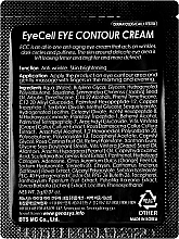 Крем для области глаз с растительными стволовыми клетками - Genosys Eye Cell Contour Cream 10 Years Back (пробник) — фото N2