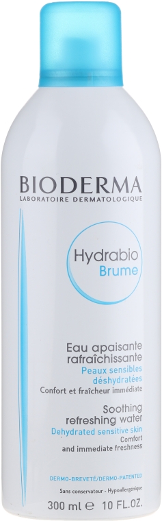 Освежающая и успокаивающая очищающая вода - Bioderma Hydrabio Brume Soothing Refreshing Water — фото N1