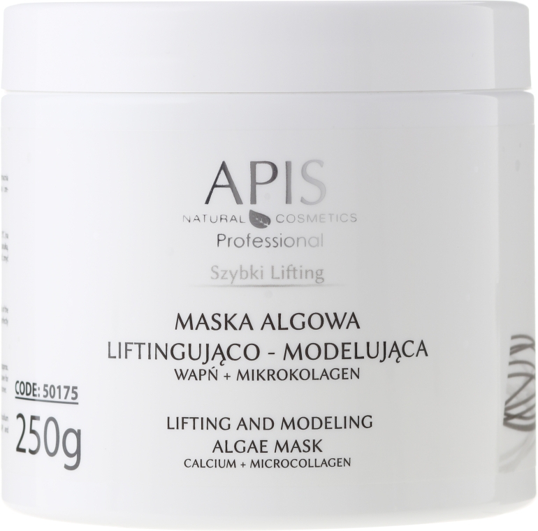 Подтягивающая и моделирующая маска для лица - APIS Professional Quick Lifting Mask