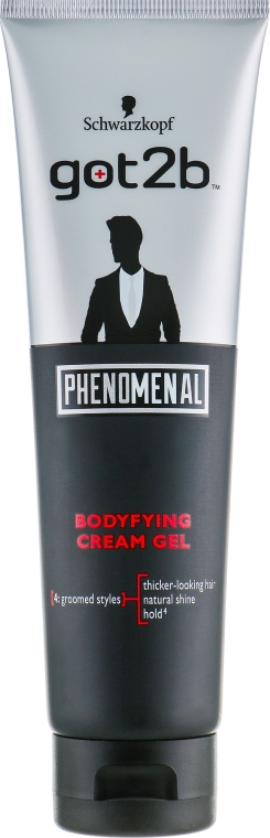 Крем для укладки волос - Got2b Phenomenal Bodyfying Cream Gel
