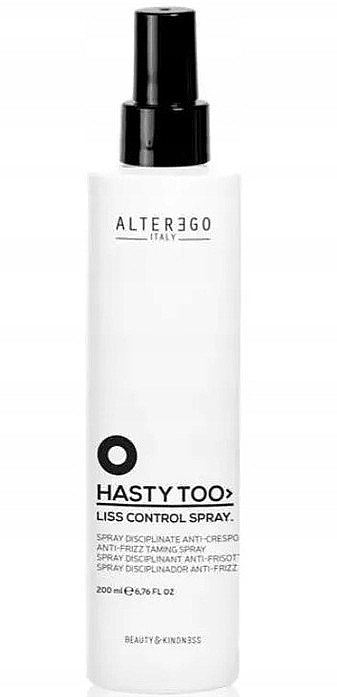 Спрей для укладання волосся з термозахистом - Alter Ego Hasty Too Liss Control Spray — фото N1