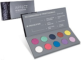 Палетка прессованных теней для век - Affect Cosmetics Provocation Eyeshadow Palette — фото N2