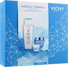 Духи, Парфюмерия, косметика УЦЕНКА Набор - Vichy Aqualia Thermal (micel/water/200ml + cr/50ml + cr/gel/15ml + fluid/1ml) *