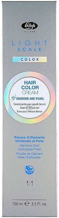 Крем-фарба для волосся - Lisap Light Scale Hair Color Cream — фото N2