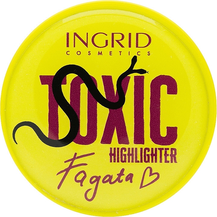 Розсипчастий хайлайтер - Ingrid Cosmetics x Fagata Toxic Highlighter — фото N1