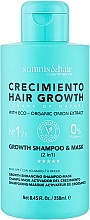 Шампунь і маска 2 в 1 для стимулювання росту волосся - Somnis & Hair Shampoo & Mask Hair Growth — фото N1