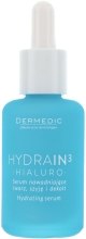 Зволожуюча сироватка для обличчя, шиї і декольте - Dermedic Hydrain 3 Hialuro Hydrating Serum — фото N1