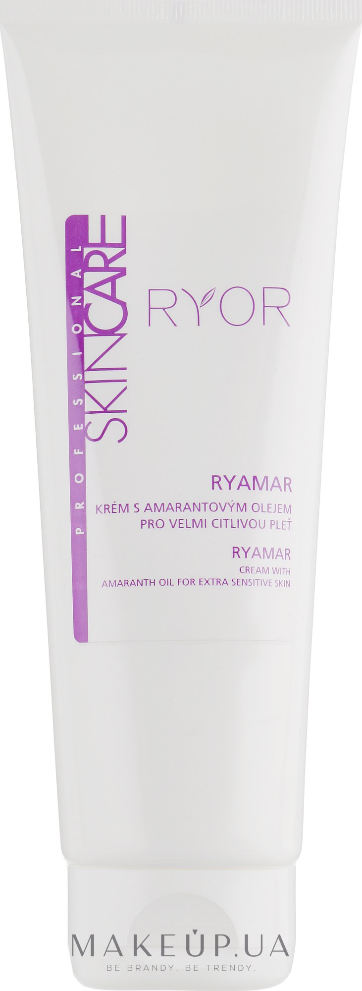 Крем з амарантовою олією для дуже чутливої шкіри - Ryor Ryamar Professional Skin Care — фото 250ml