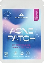 Духи, Парфюмерия, косметика Акне-патчи от высыпаний, 36 шт. - Sovka Skincare Acne Patch Hydrocolloid Pimple Patches 