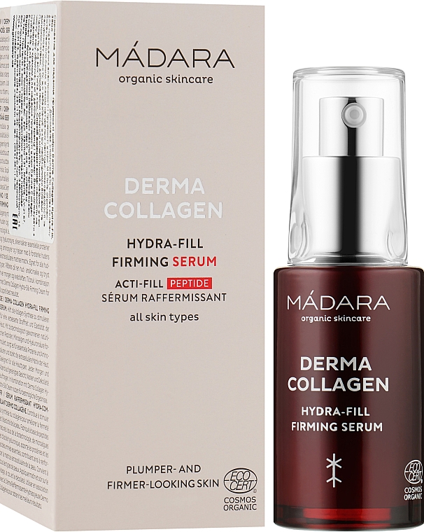 Зміцнювальна сироватка для обличчя - Madara Cosmetics Derma Collagen Hydra-Fill Firming Serum — фото N2