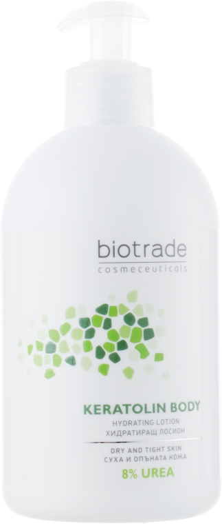 Увлажняющий лосьон с 8 % мочевины со смягчающим действием - Biotrade Keratolin Body Hydrating Lotion — фото N2
