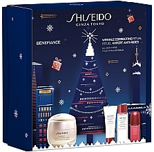 Парфумерія, косметика Набір - Shiseido Benefiance Holiday Kit (f/cr/50ml + clean/foam/15ml + f/lot/30ml + f/conc/10ml)