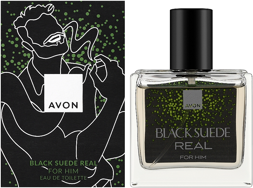 Avon Black Suede Real Limited Edition - Туалетная вода  — фото N2