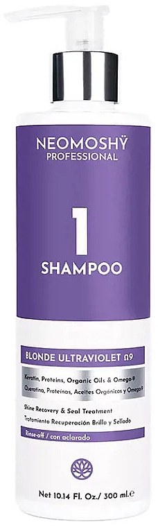 Шампунь для світлого волосся - Neomoshy Blonde Ultraviolet 1 Shampoo — фото N1