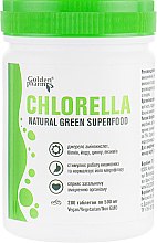 Пищевая добавка "Хлорелла" - Голден-Фарм Natural Green Superfood Chlorella — фото N2