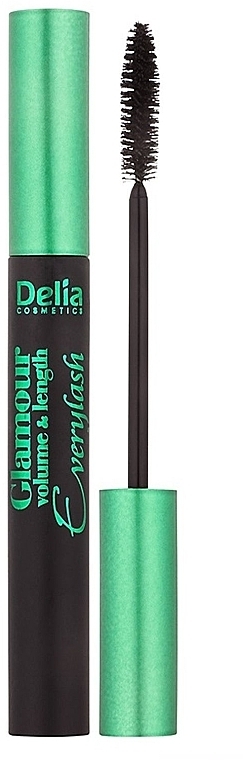 Туш для вій розділяюча - Delia Volume Glamour&Length Mascara Everylash — фото N1