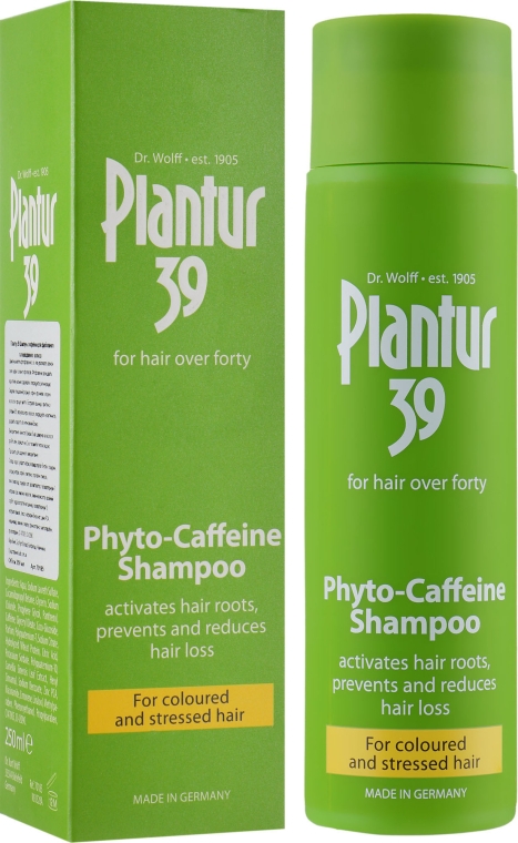 Шампунь против выпадения для окрашенных волос - Plantur Nutri Coffein Shampoo