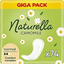 Парфумерія, косметика Щоденні прокладки, 74 шт. - Naturella Camomile Normal