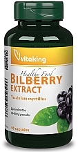 Парфумерія, косметика Дієтична добавка "Екстракт чорниці" - Vitaking Bilberry Extract 470 Mg Vaccinium Myrtillus