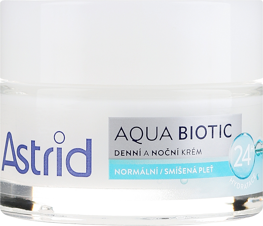 Увлажняющий крем для лица для нормальной кожи - Astrid Aqua Biotic Day Face Cream — фото N2