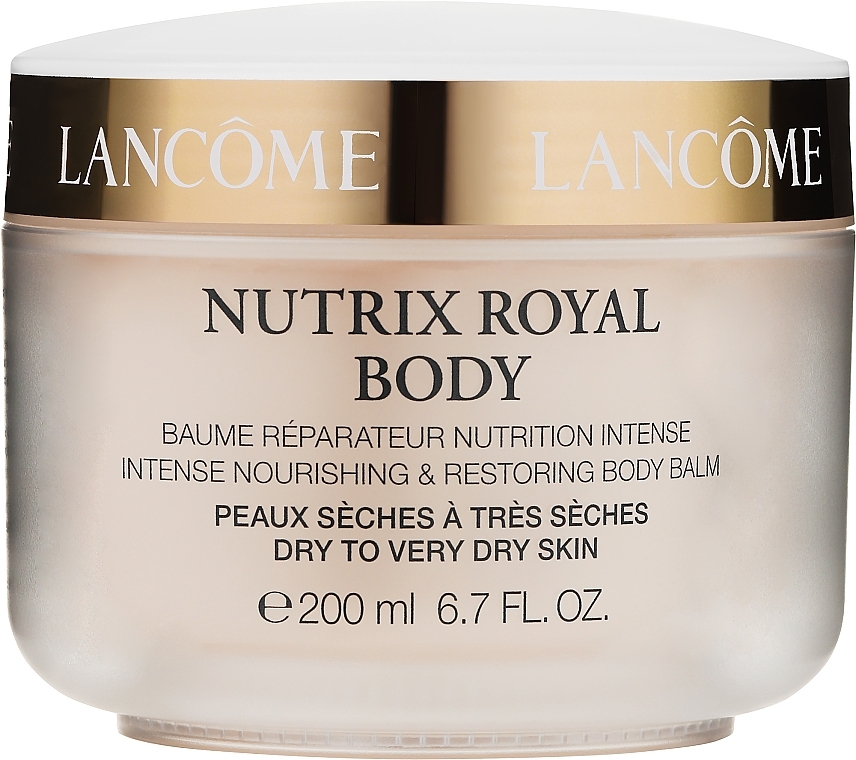 Живильний крем для тіла, для сухої та дуже сухої шкіри - Lancome Nutrix Royal Body Intense Nourishing & Restoring Body Butter — фото N2