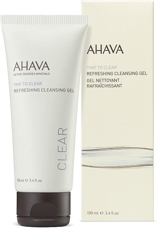 Очищуючий гель для обличчя - Ahava Time to Clear Refreshing Cleansing Gel — фото N2