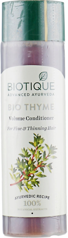 Кондиционер "Тимьян" - Biotique Bio Thyme Fres Sparkle Volume Conditioner — фото N1