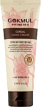 Крем для рук з екстрактом злаків - Enough Gokmul 8 Grains Mixed Cereal Hand Cream — фото N1