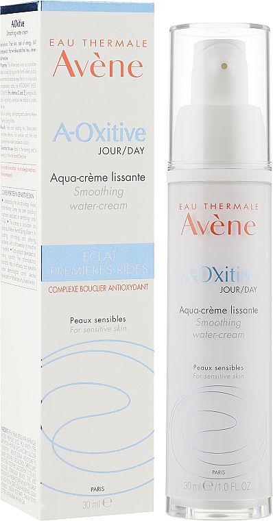 Дневной крем для лица - Avene A-Oxitive Day Smoothing Water-Cream Sensitive Skins — фото N2