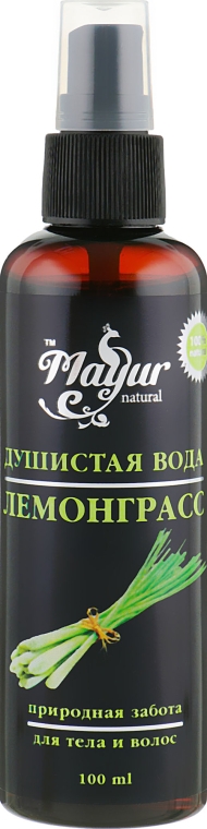 Набір "Лемонграс" - Mayur (oil/140ml + foam/150ml + water/100ml) — фото N4