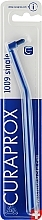 Парфумерія, косметика Монопучкова зубна щітка "Single CS 1009", синя із салатовим - Curaprox