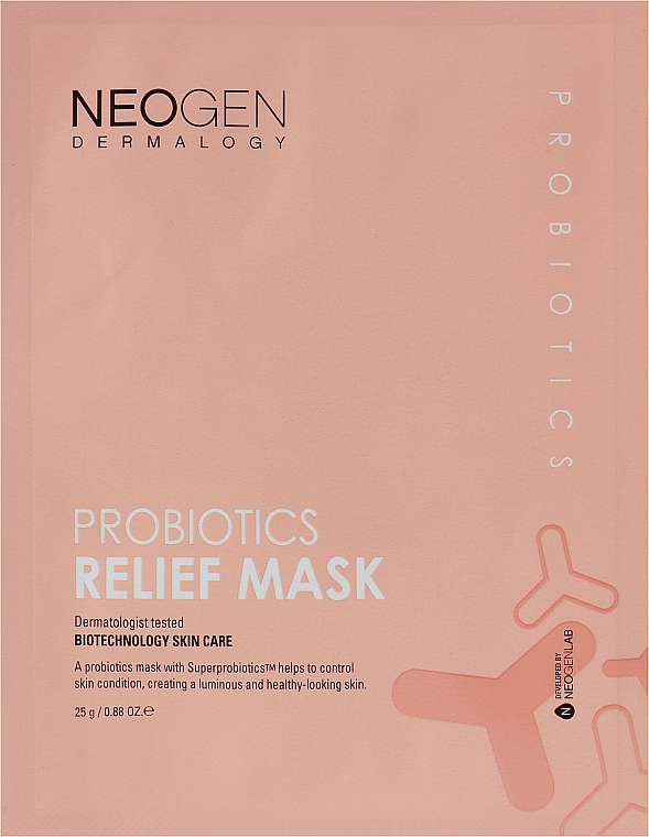 Регенерувальна маска з пробіотиками - Neogen Probiotics Relief Mask — фото N1