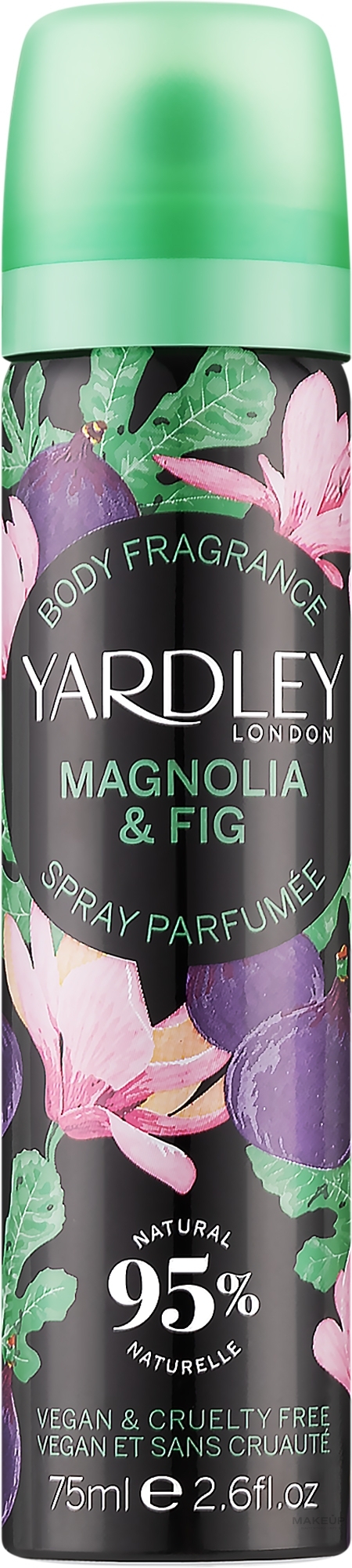 Yardley Magnolia & Fig - Дезодорант — фото 75ml