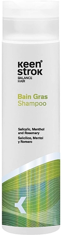 Шампунь для жирных волос - Keen Strok Bain Gras Shampoo