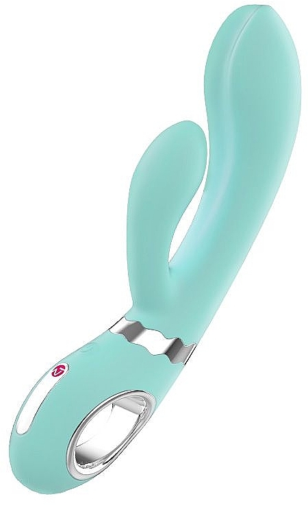 Вибратор-кролик, бирюзовый - Nomi Tang Wild Rabbit 2 Vibrator Teal — фото N1