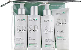 Парфумерія, косметика УЦЕНКА Набор для комбинированной кожи - Strictly Professional SP Skincare (cleanser/150ml + toner/150ml + moisturiser/150ml + mask/100ml) *