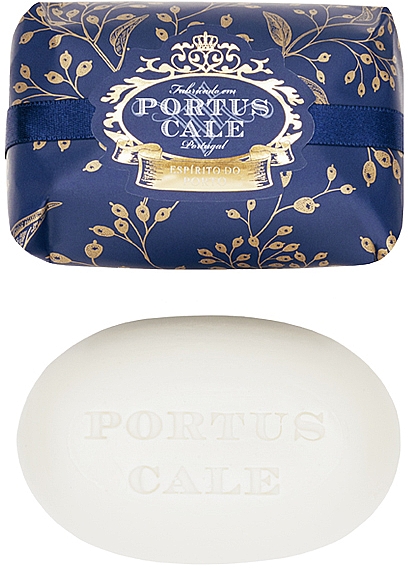 Набор - Portus Cale Festive Blue Soap And Candle Set (candle/210g + soap/150g) — фото N3