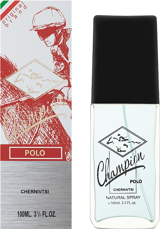 Aroma Parfume Champion Polo - Одеколон — фото N2