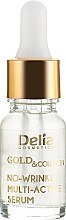 Сироватка проти зморшок - Delia Gold&Collagen No-Wrinkle Multi-Active Serum — фото N2