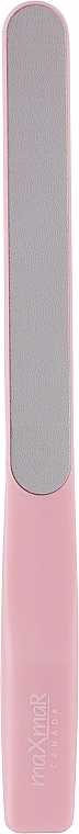 Пилочка для ногтей с лазерной насечкой, LN-015, розовая - MaxMar Pink — фото N1