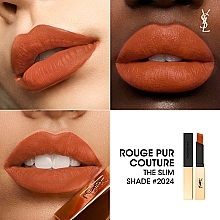Матовая помада для губ - Yves Saint Laurent Rouge Pur Couture The Slim — фото N5