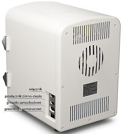 Косметичний міні-холодильник, білий - Fluff Cosmetic Fridge — фото N4